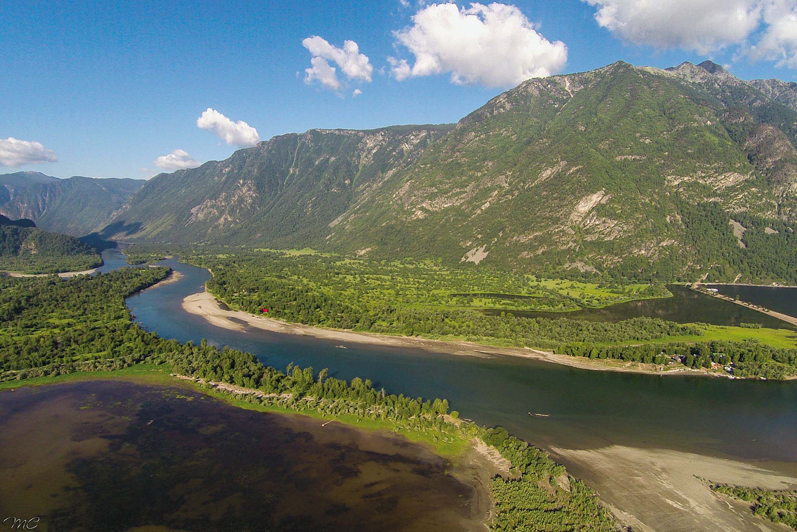 Река Чулышман - Алтай (лето)