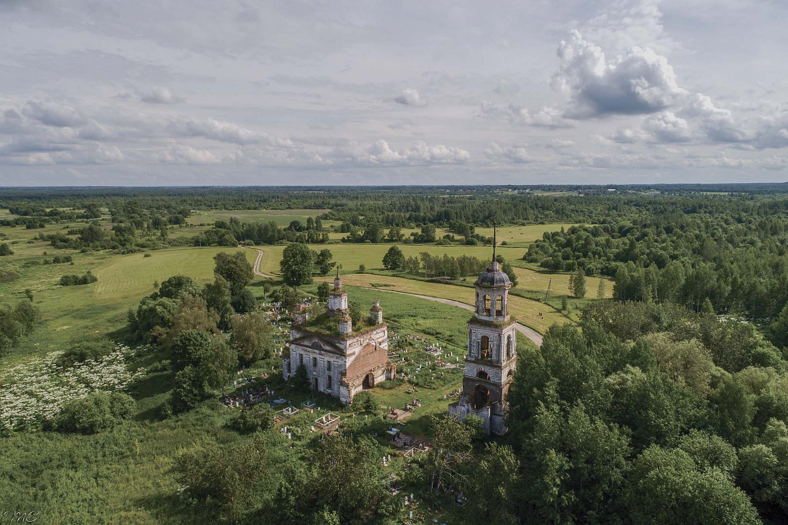 Церковь Успения Пресвятой Богородицы на погосте Бежицы - Тверская область