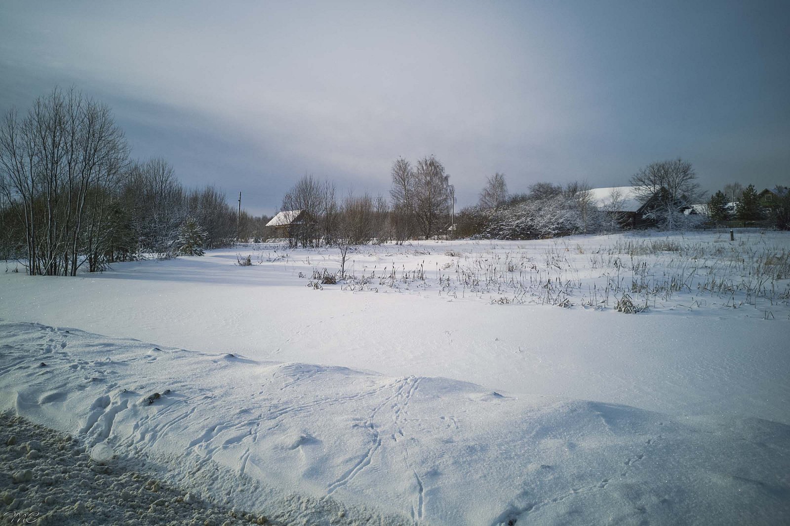 Зимняя деревня - Костромская область