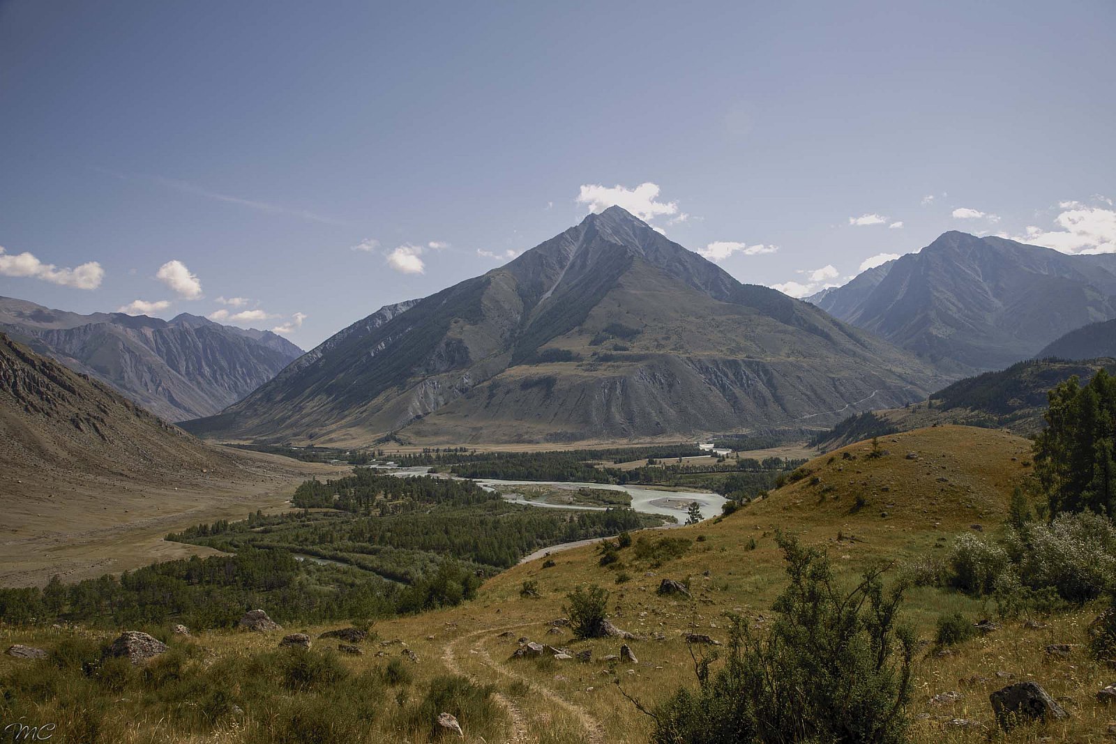 Долина реки Аргут - Алтай(лето)